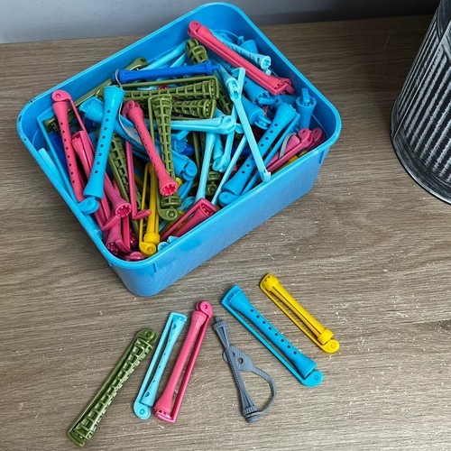 Vintage hair perm rods - , lot