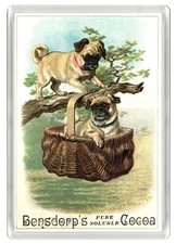 PUG DOG FRIDGE MAGNET GREAT