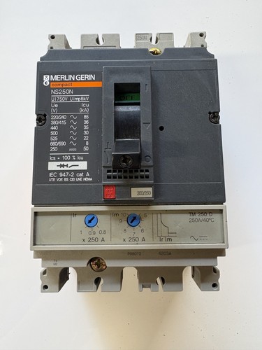 Merlin gerin ns250n - gerin, tm250d