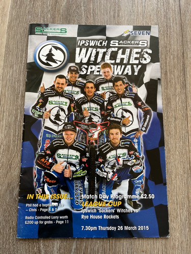 Ipswich witches speedway - ipswich,