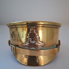 WW1 Trench Art Officers Peaked