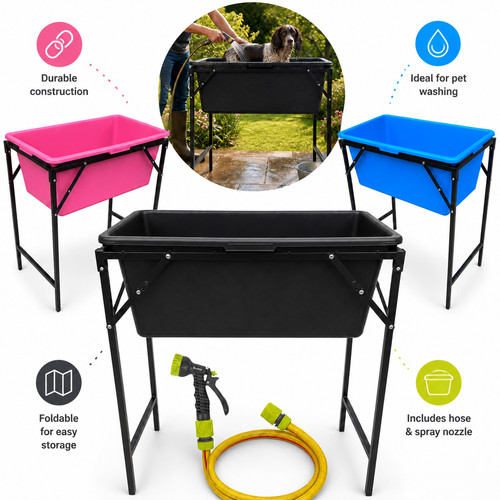 Dog grooming bath - dog, pet