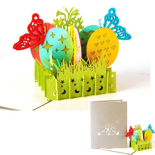 Easter butterfly eggs pop - butterfly,