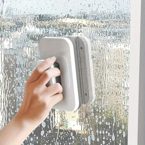 Magnetic window cleaner double - window,