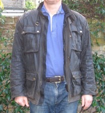 Frank Thomas Waxed Cotton Motorcycle Jacket