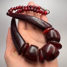 Vintage natural horn - natural, statement