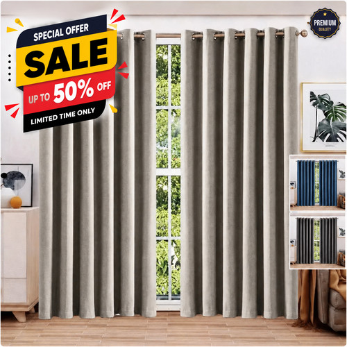 New thermal blackout curtains - thermal,