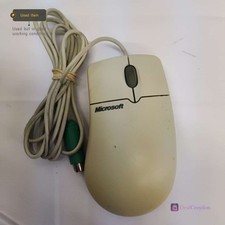 MICROSOFT INTELLI MOUSE PS/2 COMPATIBLE X05-53748 TRACKBALL VINTAGE