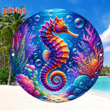 SEAHORSE INSPIRED - Round