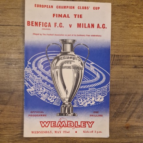 Benfica milan programme - v,