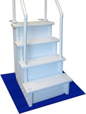 Stay-Put Swimming Pool Ladder
