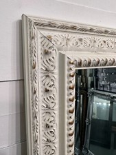 Mirror X LARGE Antique Silver