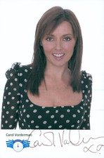 Carol Vorderman Signed