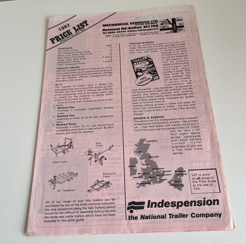 Indespension trailers price - indespension,