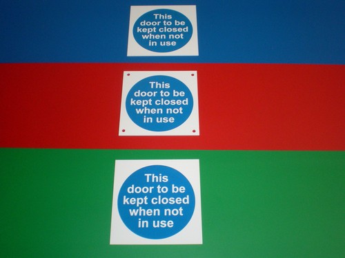 This door kept closed - this,