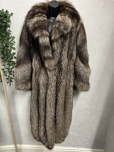 Vintage saga silver fox long