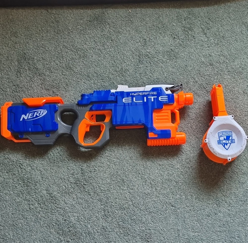 Nerf hyperfire blaster with - blaster,