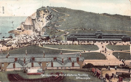 Postcard devon the - -,