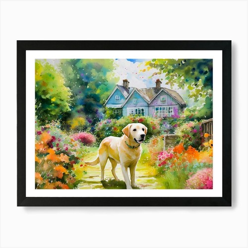 Labrador dog the - dog, art