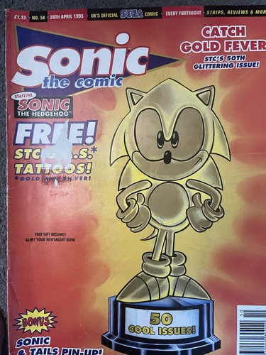 Sonic the comic issue - comic, 50