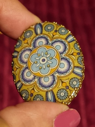 Beautiful vintage scarf clip - vintage,