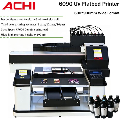Achi 6090 printer xp600 - uv,
