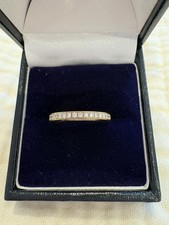9ct Gold Diamond Full Eternity