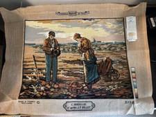 Completed vintage tapestry