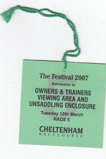 Badge (Horse Racing) -