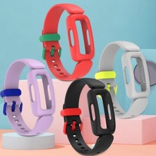 For Fitbit Ace 3 /Inspire 2 Silicone Kids Sport Band Replacement Strap Wristband