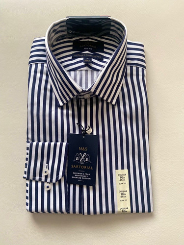 Bnwt sartorial mens slim - m&s,