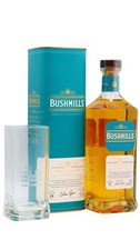 Bushmills - Highball Glass & Irish Single Malt 10 year old Whiskey 70cl