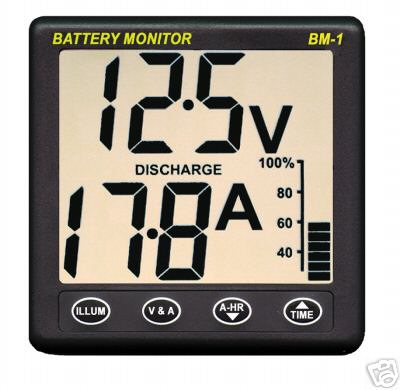 Nasa battery monitor - monitor, bm-1