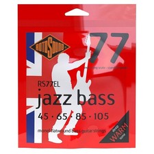 RotoSound Jazz Bass Electric Bass Guitar Strings Monel Flatwound 45-105