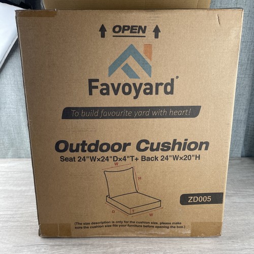 Favoyard outdoor seat - favoyard, cushion