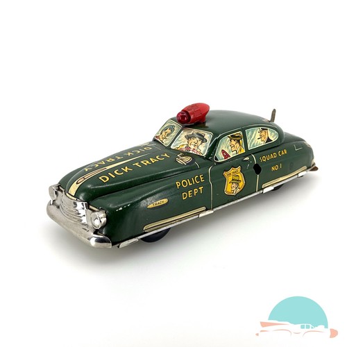 Marx toys police car - toys,