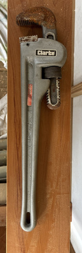 Clarke aluminium pipe - 18",