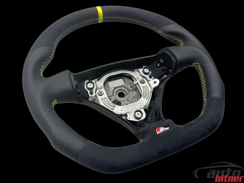 Tuning steering wheel leather