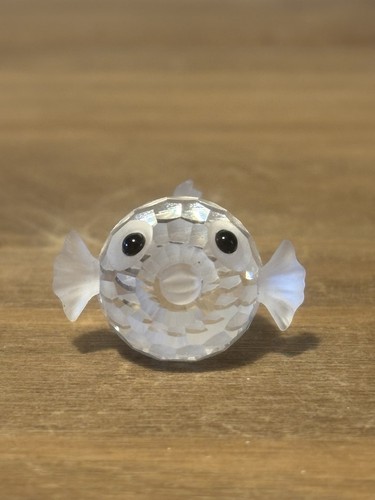 Swarovski crystal blow fish - crystal,