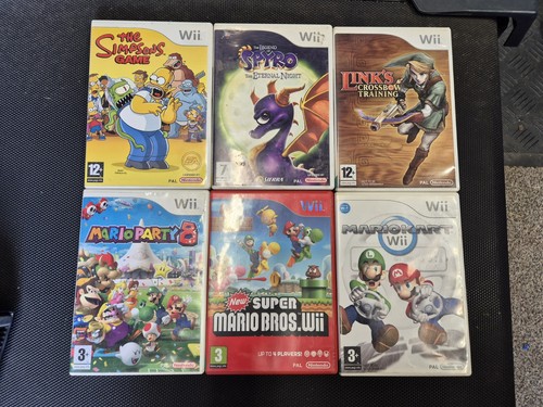 Nintendo wii games - x,