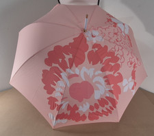 Estee Lauder Umbrella Large Crook Handle Pretty Autumn Winter Designer 