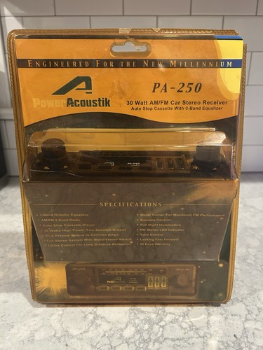 Power acoustik car stereo - acoustik,