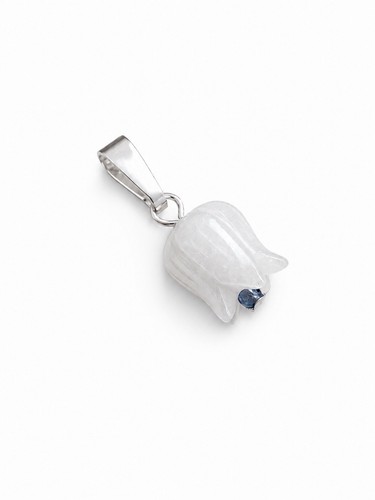 White quartz and tanzanite 925 - and,