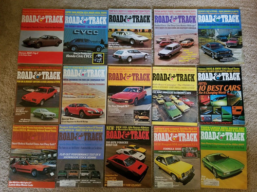 Road track issues 1974 - road,