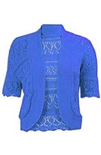Women Crochet Knitted Bolero