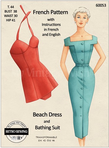 1950s bombshell bathing suit - bathing,