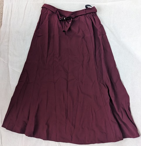 Slimma maxi skirt burgundy red - maxi,