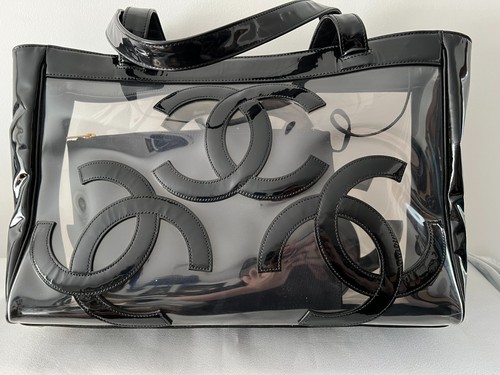 Chanel triple coco - coco, black/clear