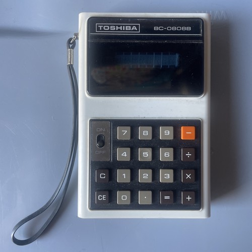 Toshiba calculator 0808b - toshiba,