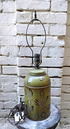 Vintage toleware table - vintage,